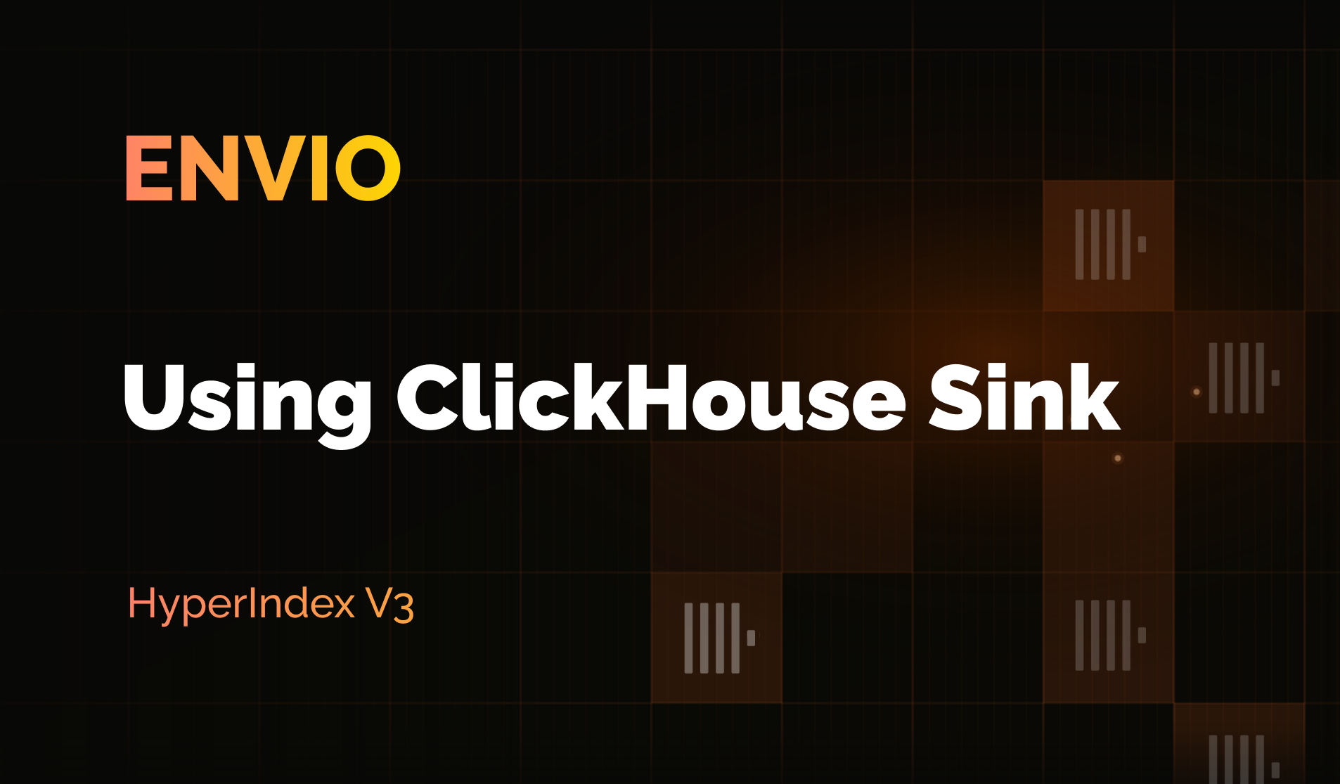 Using ClickHouse Sink in HyperIndex V3